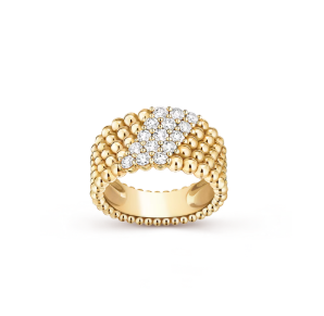 [Select]Five-row diamond ring