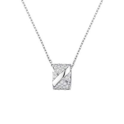 [Select]LIENS EVIDENCE DIAMOND PAVED NECKLACE