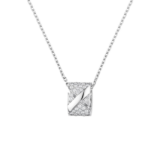 [Select]LIENS EVIDENCE DIAMOND PAVED NECKLACE