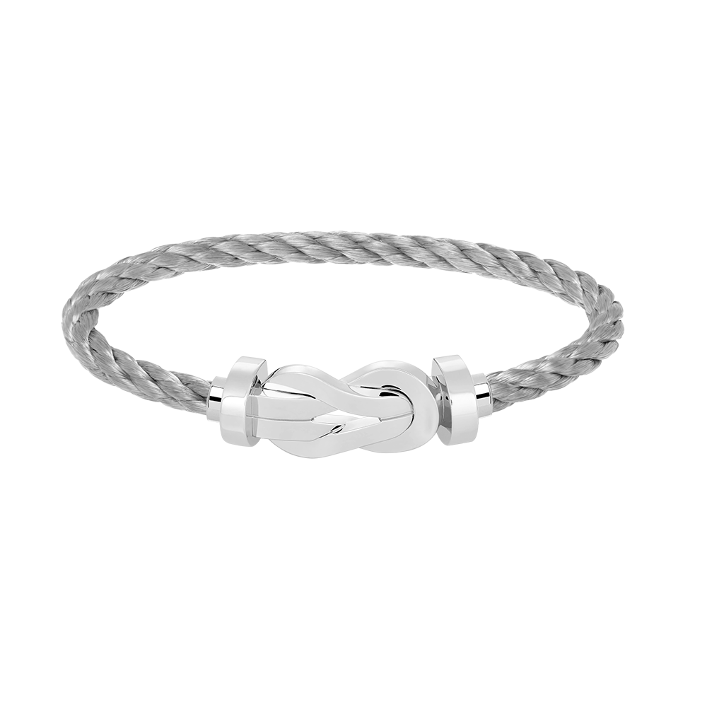 [Select]CHANCE LARGE 8 FIGURE BUCKLE NO DIAMOND BRACELET SILVER