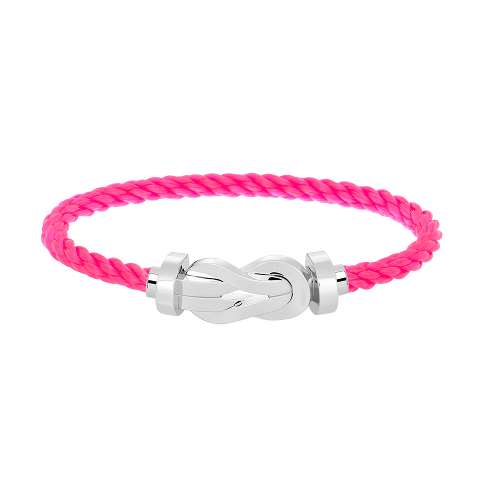 [Select]CHANCE LARGE 8 FIGURE BUCKLE NO DIAMOND BRACELET SILVER
