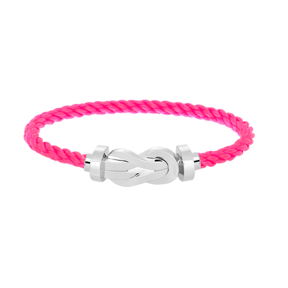 [Select]CHANCE LARGE 8 FIGURE BUCKLE NO DIAMOND BRACELET SILVER