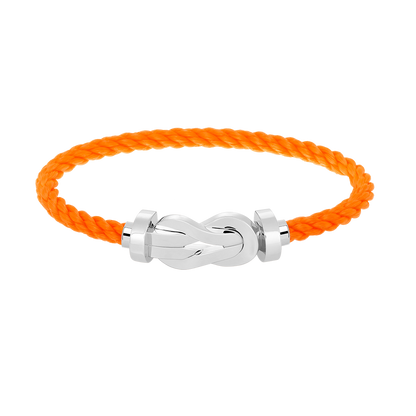 [Select]CHANCE LARGE 8 FIGURE BUCKLE NO DIAMOND BRACELET SILVER