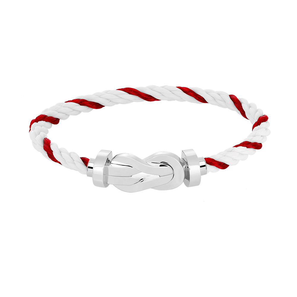 [Select]CHANCE LARGE 8 FIGURE BUCKLE NO DIAMOND BRACELET SILVER