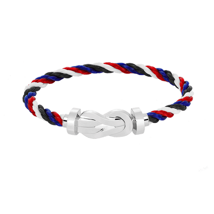 [Select]CHANCE LARGE 8 FIGURE BUCKLE NO DIAMOND BRACELET SILVER