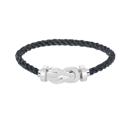 [Select]CHANCE LARGE 8 FIGURE BUCKLE NO DIAMOND BRACELET SILVER
