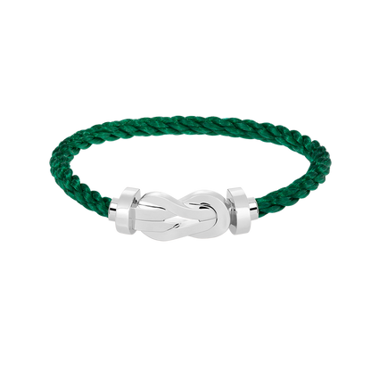 [Select]CHANCE LARGE 8 FIGURE BUCKLE NO DIAMOND BRACELET SILVER