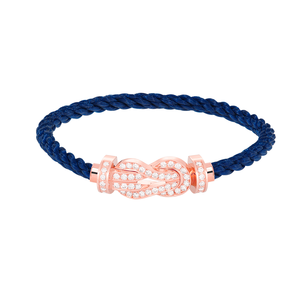 [Select]CHANCE LARGE 8 FIGURE BUCKLE FULL DIAMOND BRACELET Select GOLD