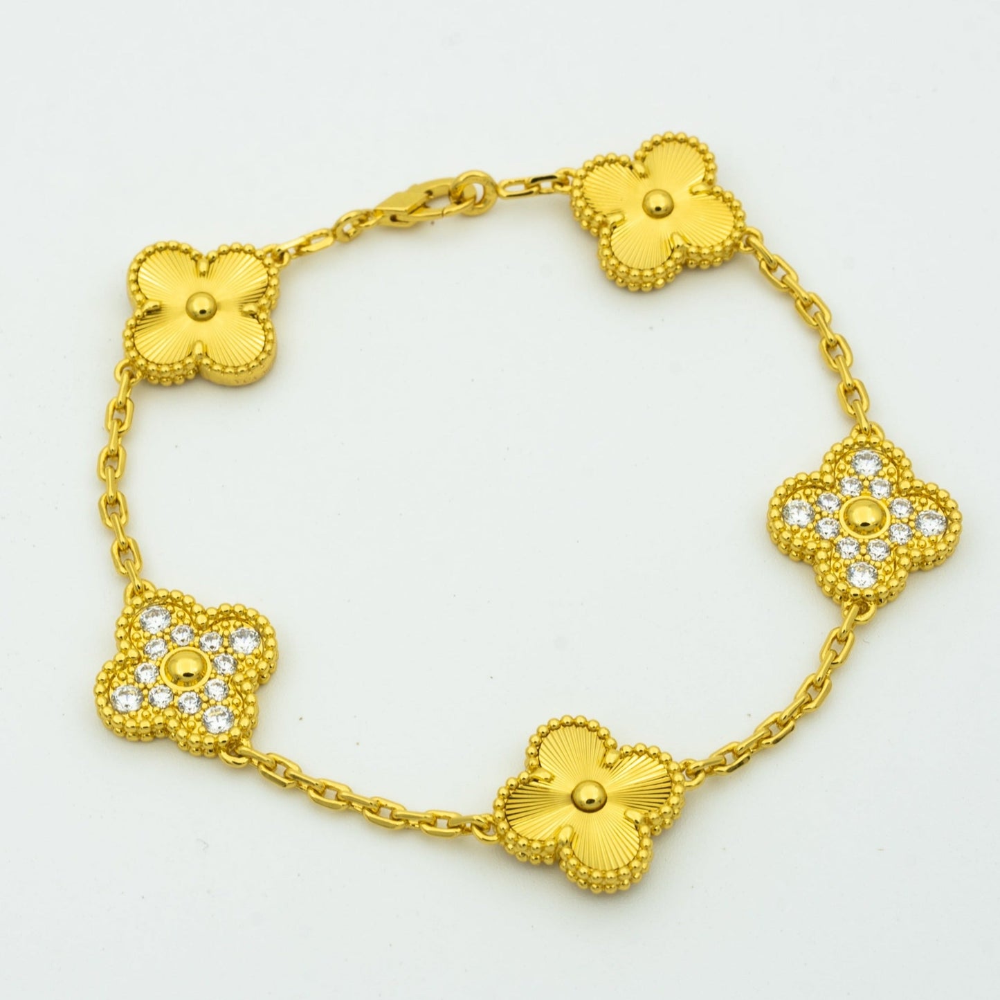 [Select] CLOVER 5 MOTIF LASER BRACELET COLLECTION