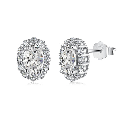 [select Jewelry]Delicate Unique Oval Cut Daily Earrings
