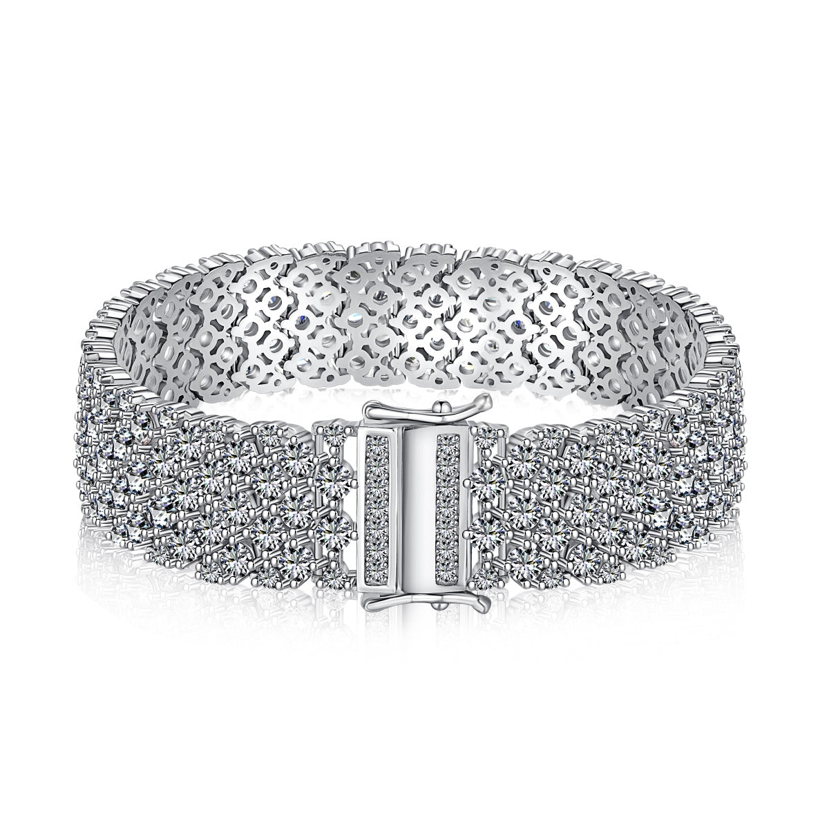 [select Jewelry]Ornate Elegant Round Cut Party Bracelet