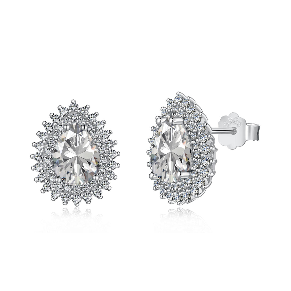 [select Jewelry]Delicate Gorgeous Pear Cut Daily Earrings
