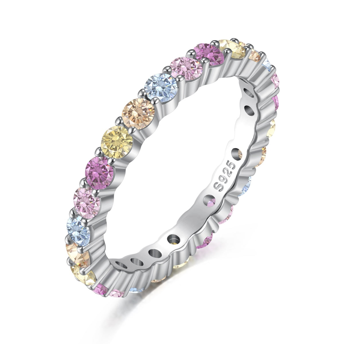 [select Jewelry]Elegant Vivid Round Cut Daily Ring