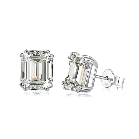 [select Jewelry]Dazzling Square Shape Earrings
