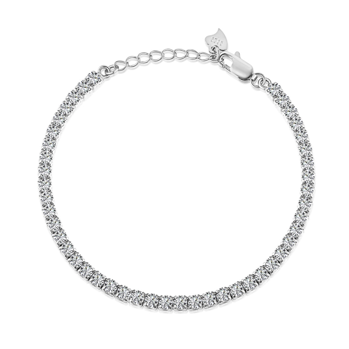 [select Jewelry]Sparkling Round Cut Daily Bracelet