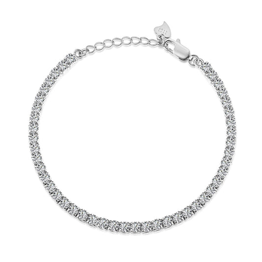 [select Jewelry]Sparkling Round Cut Daily Bracelet