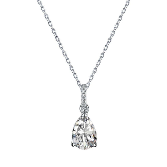 [select Jewelry]Delicate Water Drop Shape Fashion Necklace