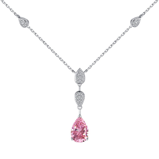 [select Jewelry]Dazzling Pear Cut Necklace