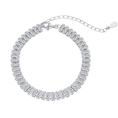 [select Jewelry]Exquisite Emerald Cut Daily Bracelet
