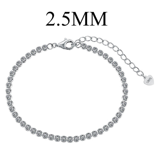 [select Jewelry]Dazzling Sparkling Round Cut Daily Bracelet