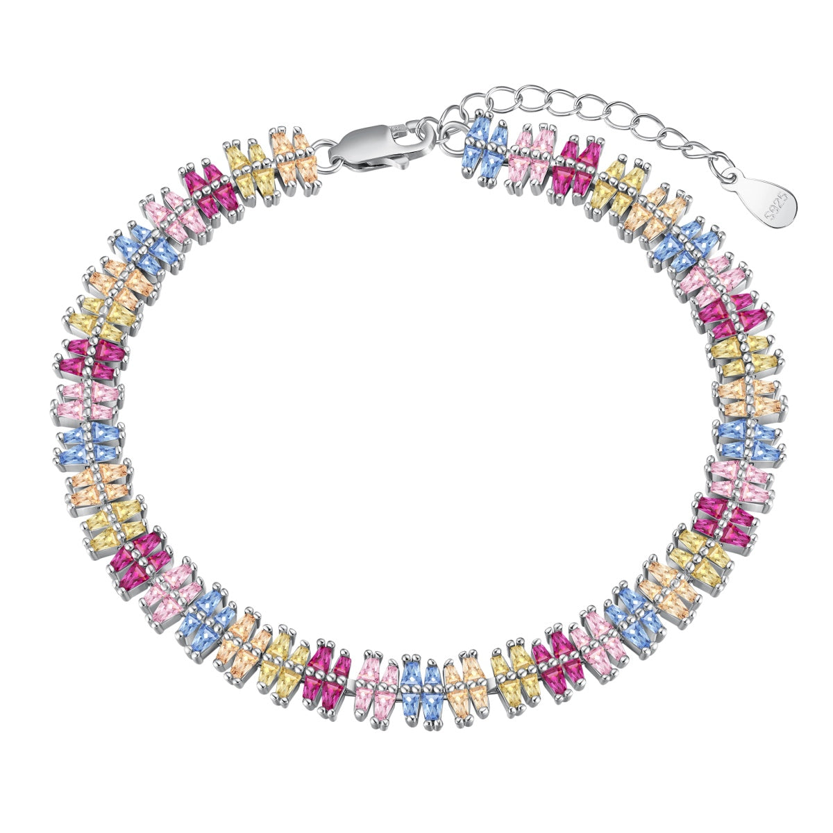 [select Jewelry]Sparkling Exquisite Multi Cut Party Bracelet