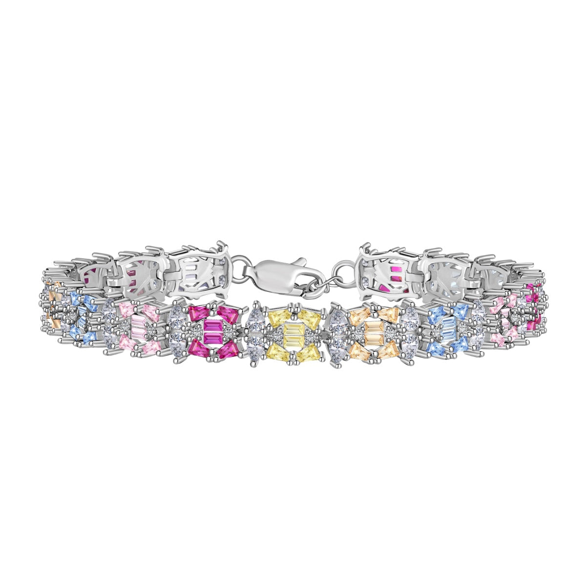 [select Jewelry]Delicate Colorful Multi Cut Party Bracelet