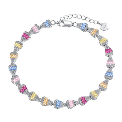 [select Jewelry]Radiant Water Drop Shape Daily Bracelet