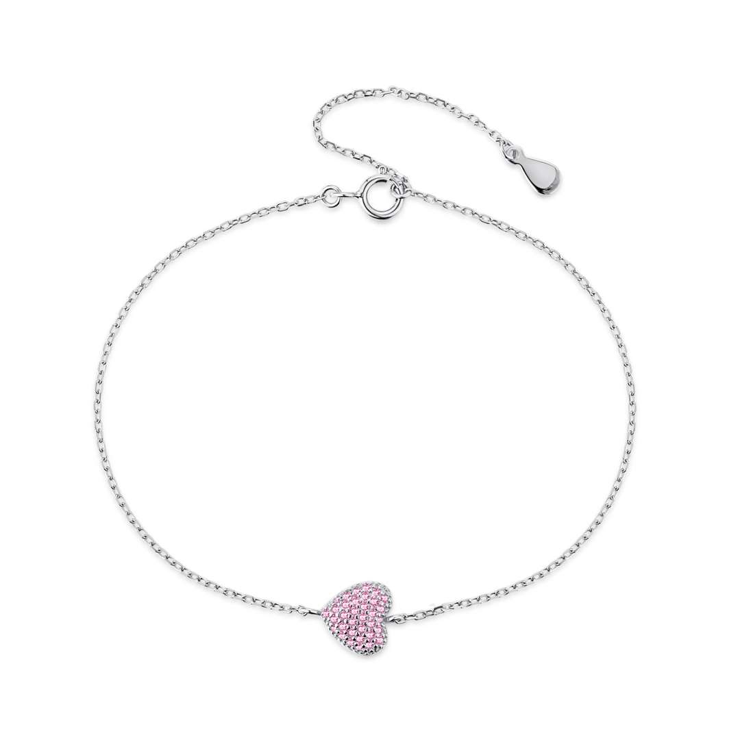[select Jewelry]Heart-Shaped Gentle and Versatile Bracelet