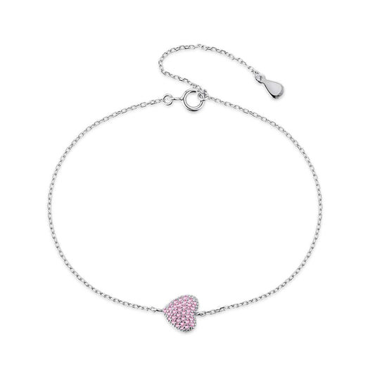 [select Jewelry]Heart-Shaped Gentle and Versatile Bracelet