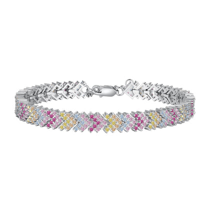 [select Jewelry]Ornate Sparkling Round Cut Party Bracelet