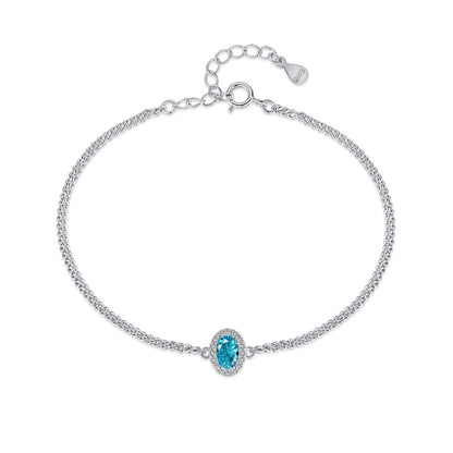 [select Jewelry]Exquisite Oval Shape Bracelet