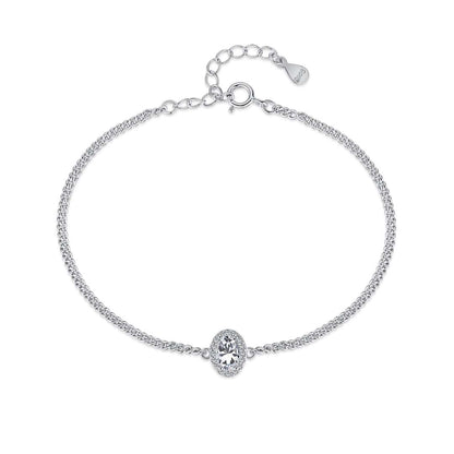 [select Jewelry]Exquisite Oval Shape Bracelet