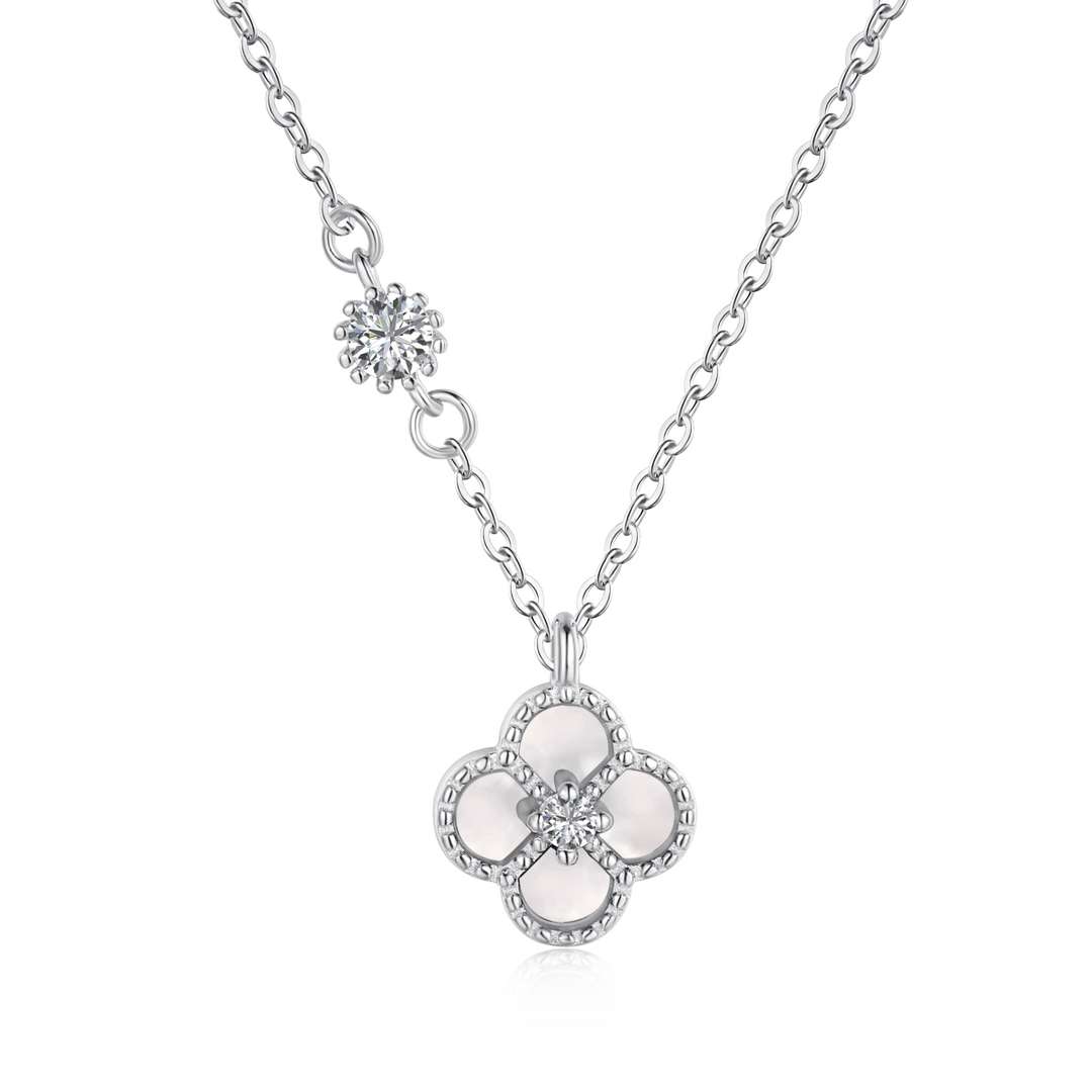 [select Jewelry]Delicate Flower Shape Necklace