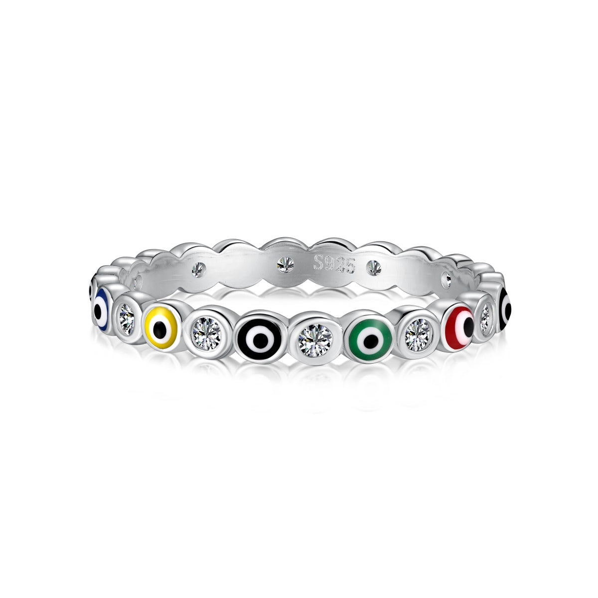 [select Jewelry]Sparkling Vibrant Round Shape Daily Ring