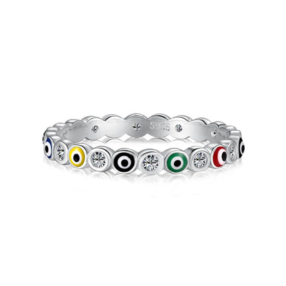 [select Jewelry]Sparkling Vibrant Round Shape Daily Ring