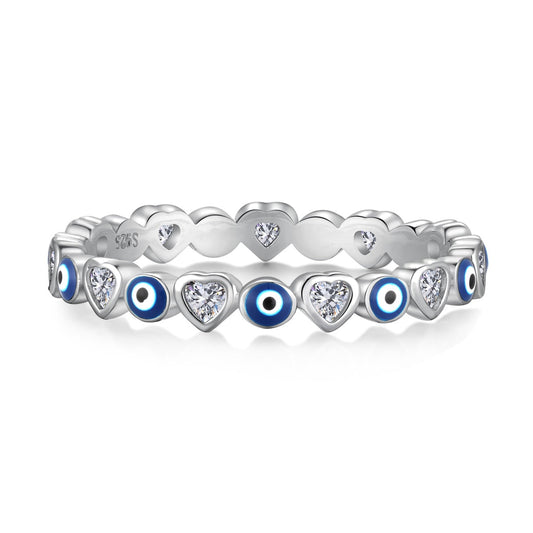 [select Jewelry]Radiant Colorful Round Shape Daily Ring