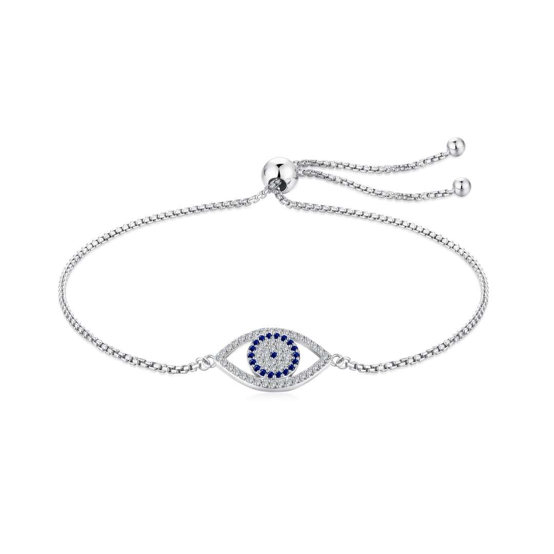 [select Jewelry]Dazzling Eye Shape Necklace