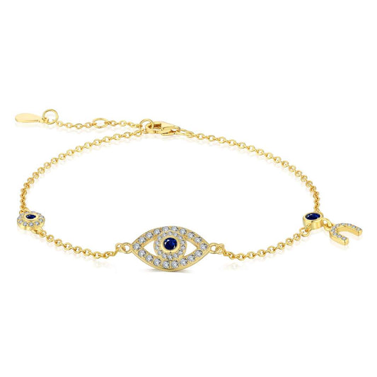 [select Jewelry]Dainty Eye Shape Necklace