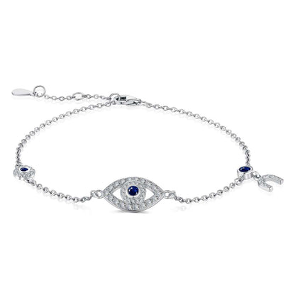 [select Jewelry]Dainty Eye Shape Necklace