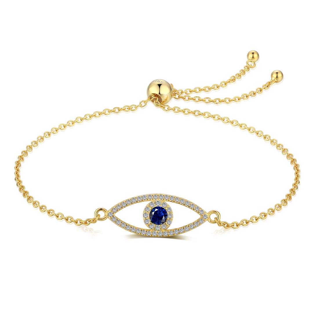 [select Jewelry]Devil's Eye Hollow Design Bracelet