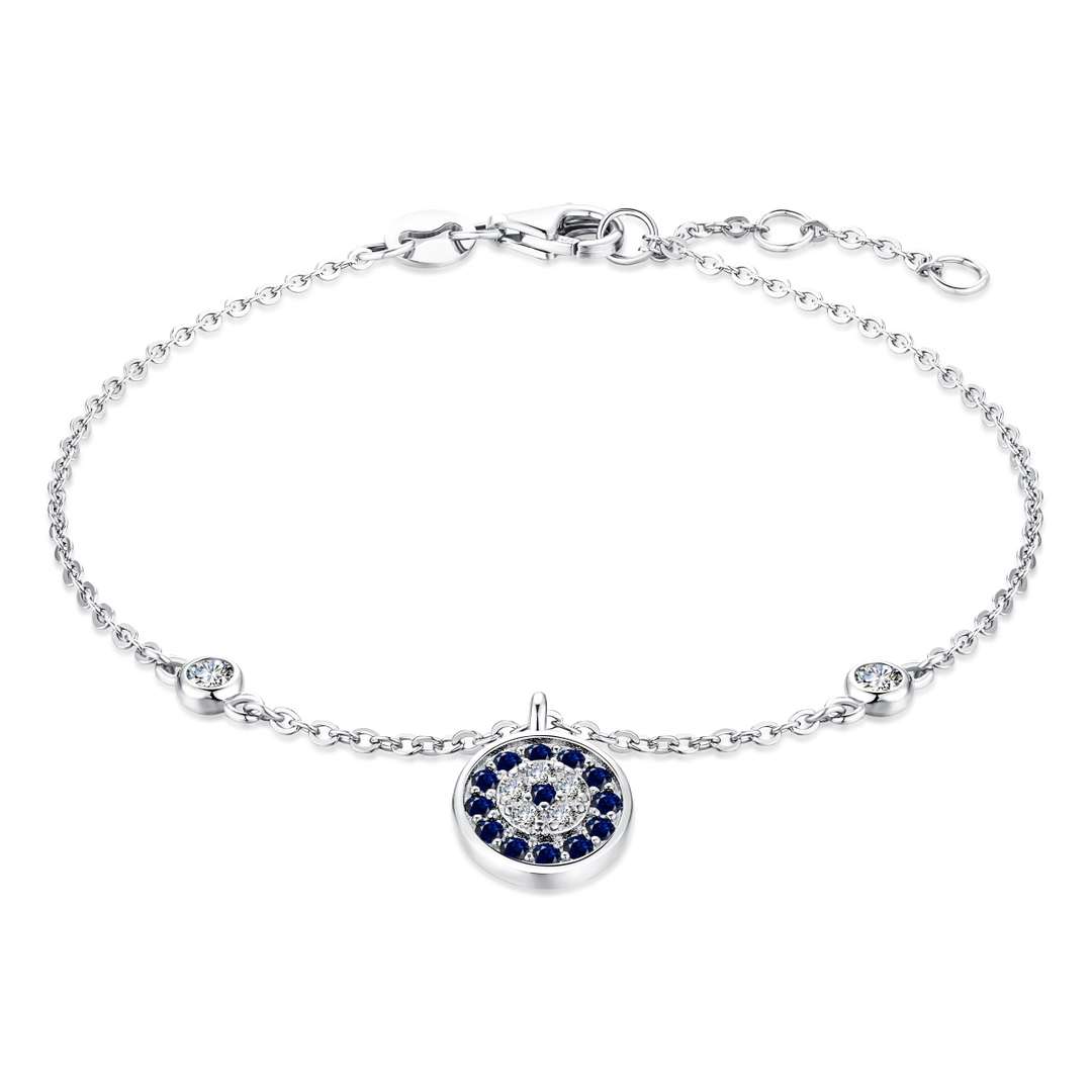 [select Jewelry]Devil's Eye Round Shape Bracelet