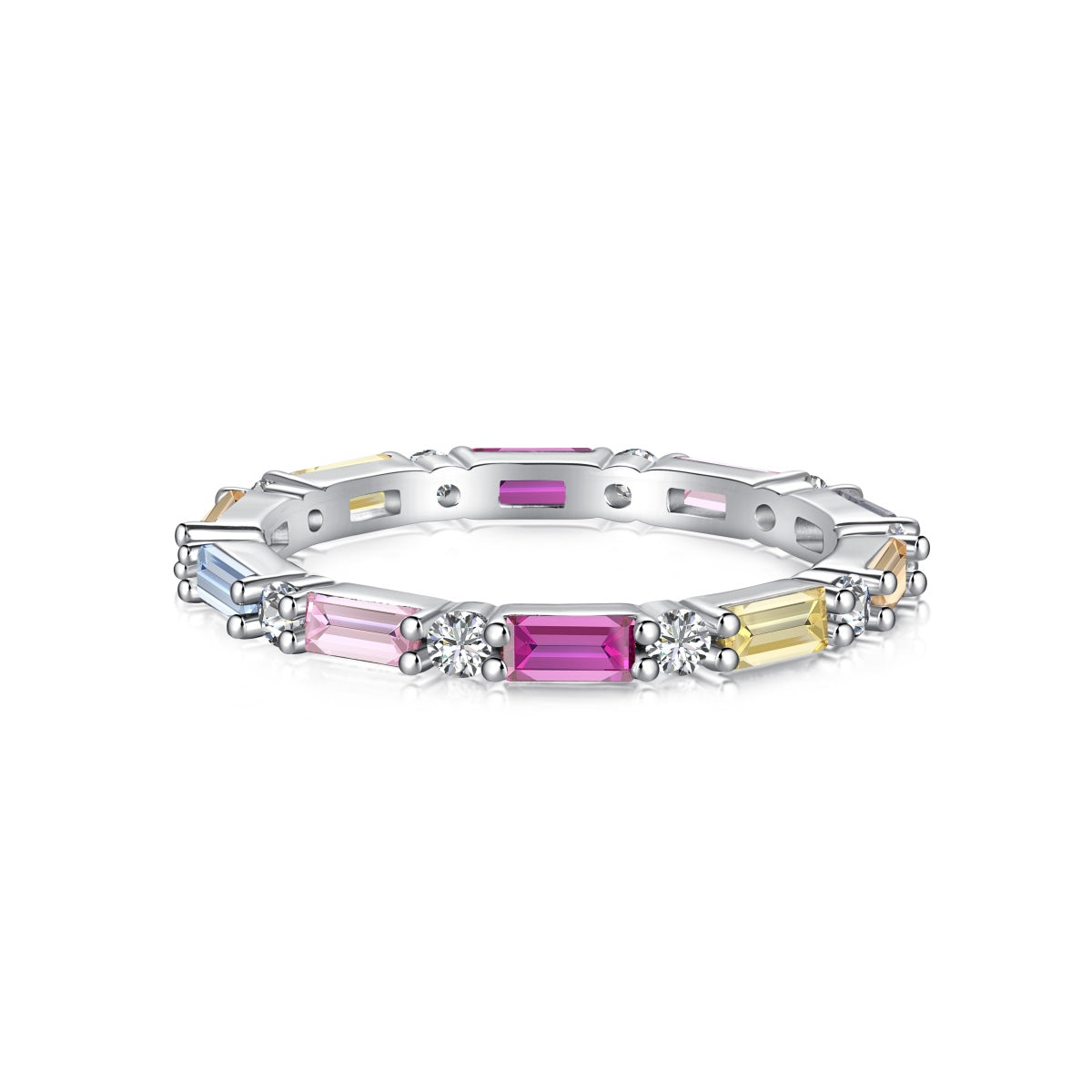 [select Jewelry]Lively In Shades Elegant Radiant Cut Daily Ring