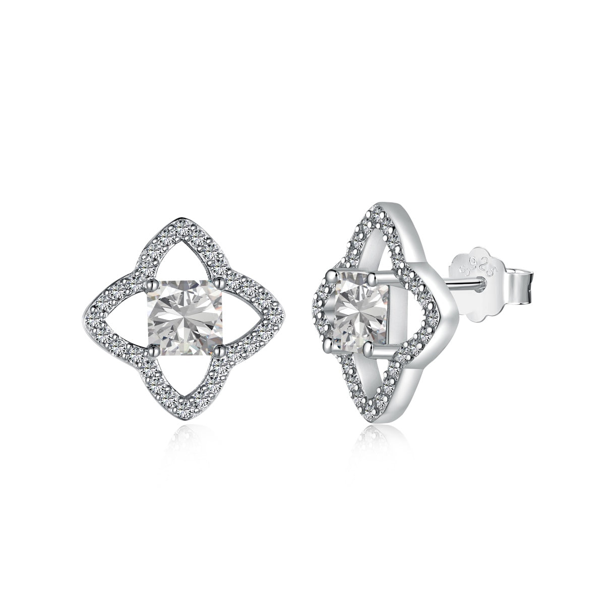 [select Jewelry]Elegant Star Shape Princess Cut Daily Earrings