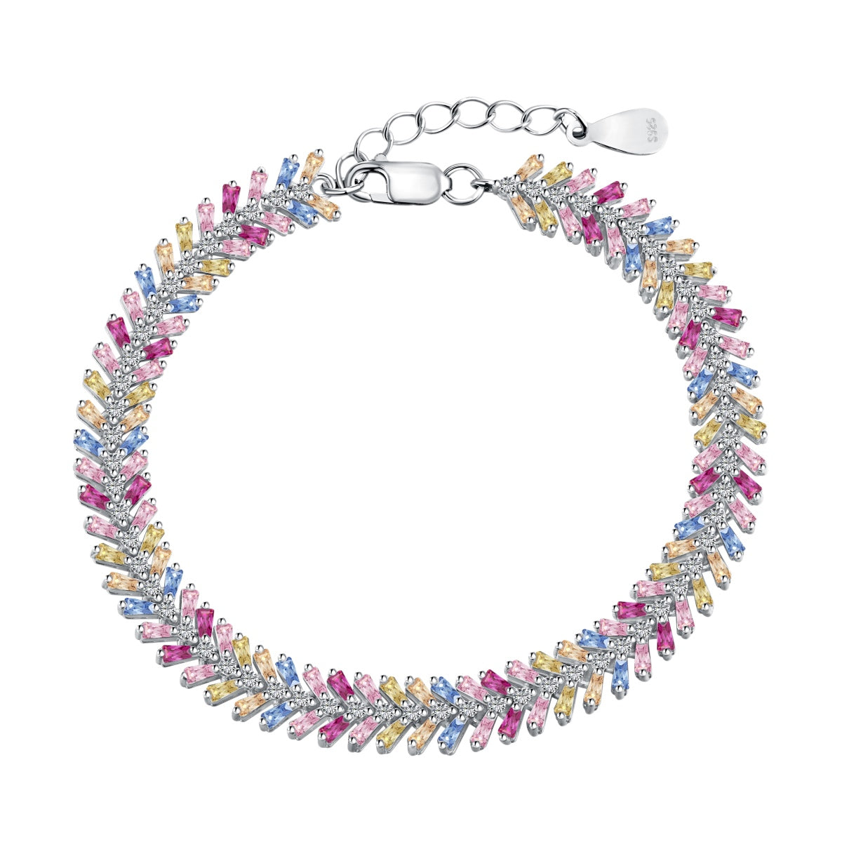 [select Jewelry]Dainty Radiant Emerald Cut Daily Bracelet