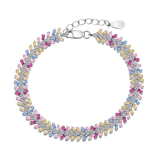 [select Jewelry]Dainty Radiant Emerald Cut Daily Bracelet