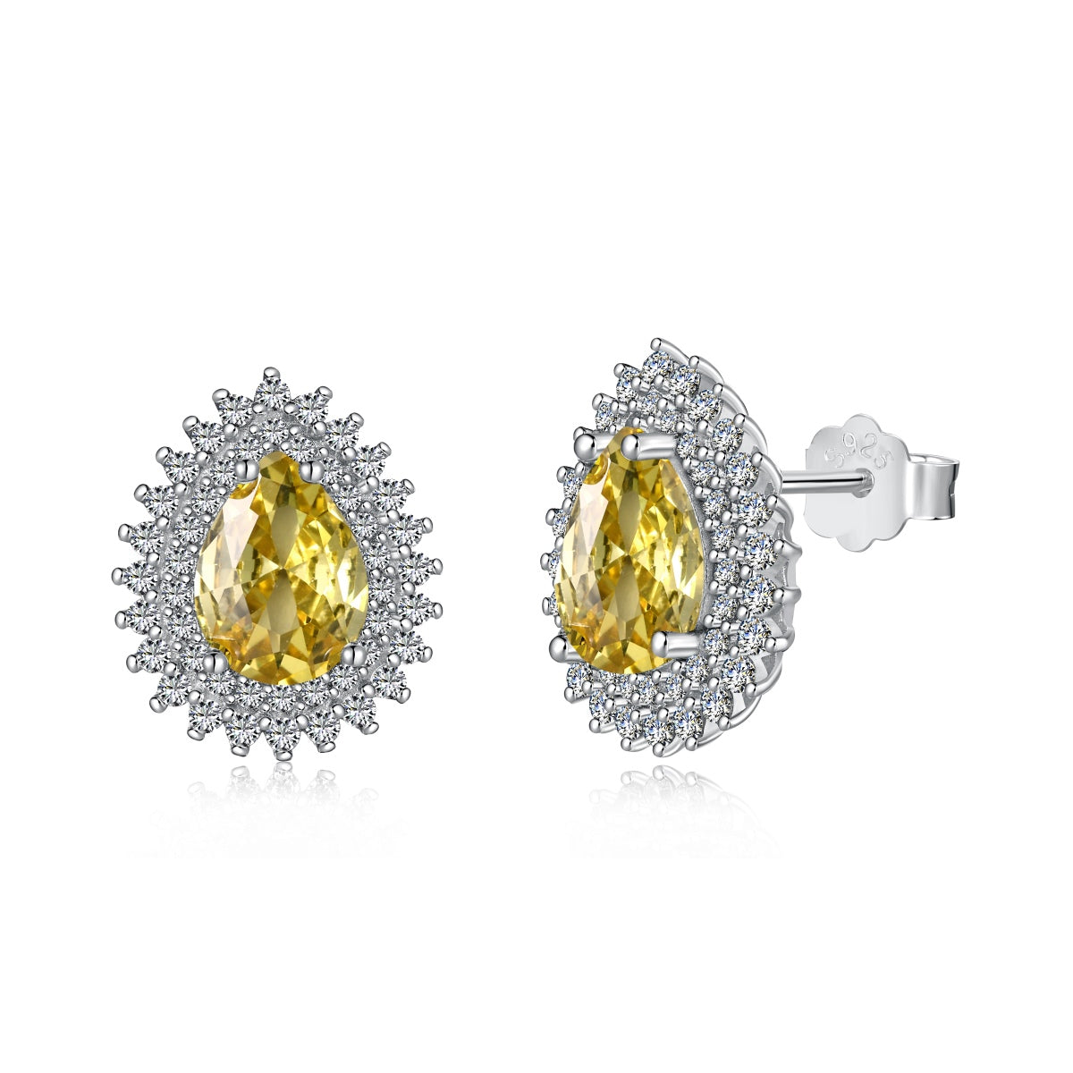 [select Jewelry]Delicate Gorgeous Pear Cut Daily Earrings