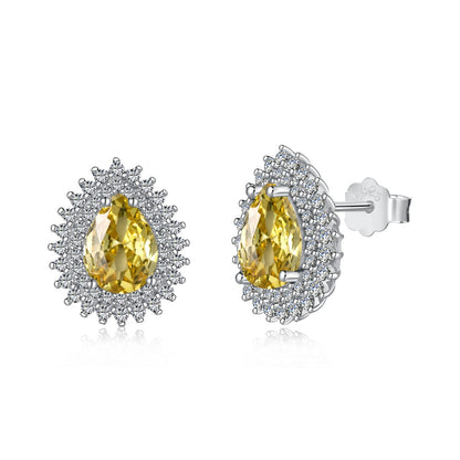 [select Jewelry]Delicate Gorgeous Pear Cut Daily Earrings