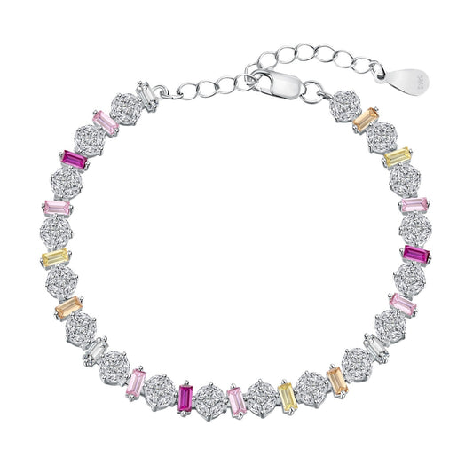 [select Jewelry]Radiant Colorful Round Shape Daily Bracelet