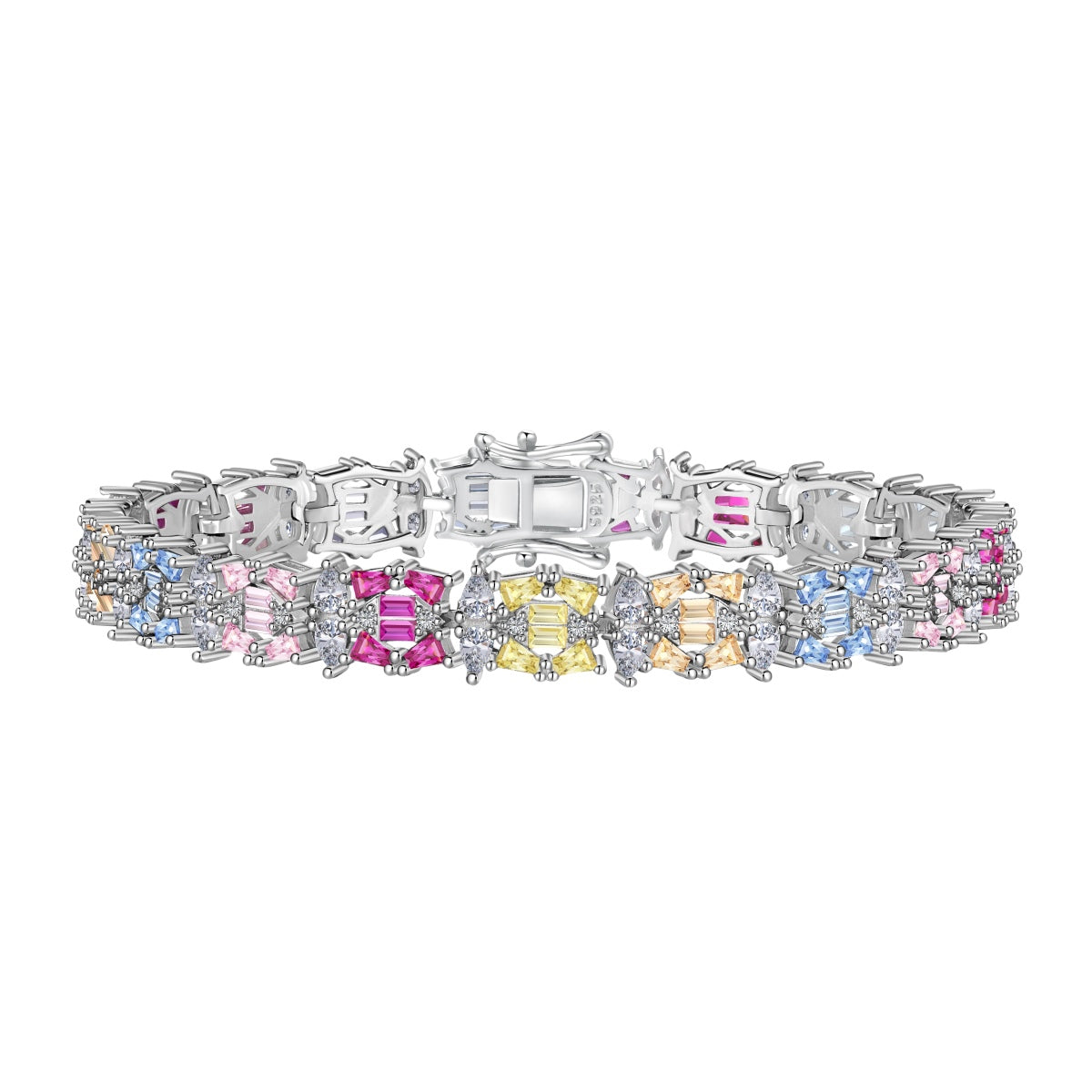 [select Jewelry]Delicate Colorful Multi Cut Party Bracelet