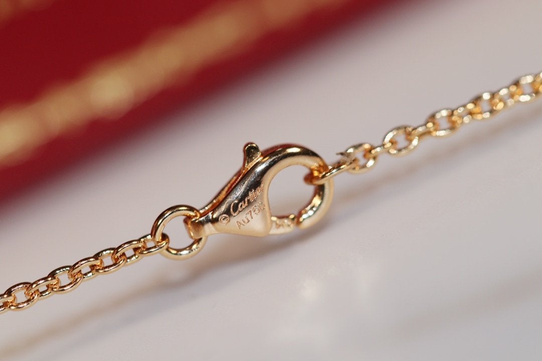 [Select]LOVE NECKLACE PINK GOLD AND SILVER